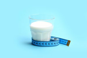 la leche descremada