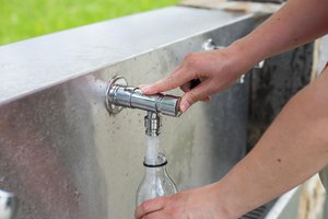 la fuente de agua