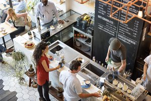 el café