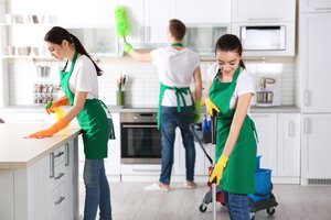to clean the house