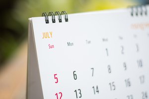 in July