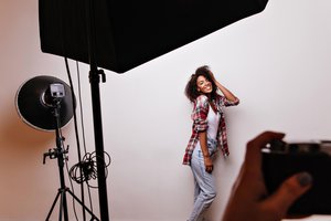 la sesión fotográfica