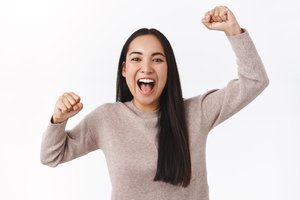 I was very happy