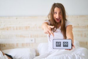 a qué hora te levantas