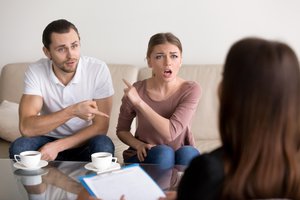 to reproach each other