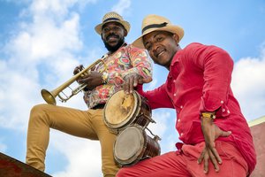 band of street musicians