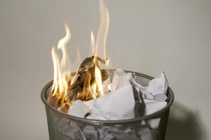 burning