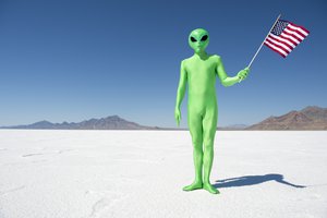 el extraterrestre, la extraterrestre