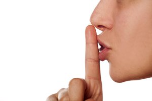 to keep quiet