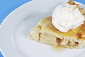 el pastel de manzana