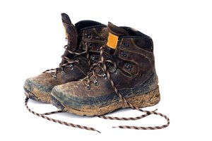 la bota de montaña