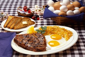 Do we eat butter with toast or with steak?
