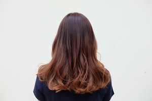 chestnut hair
