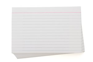 index card