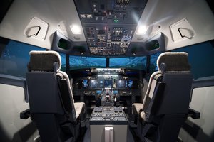 la cabina de mando