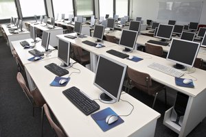 la sala de computación