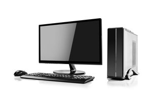 la computadora de escritorio