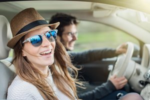 el viaje en coche