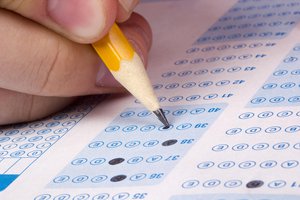 to take an exam