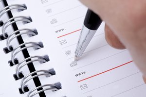 la libreta de direcciones
