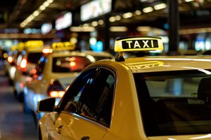 la parada de taxis