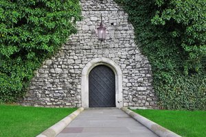 la entrada