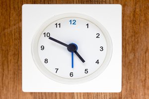 it's ten minutes to five