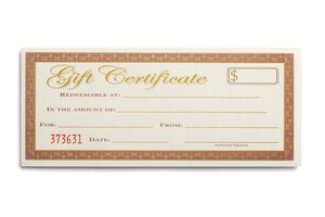 el certificado de regalo