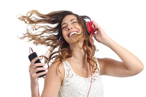 escuchar música