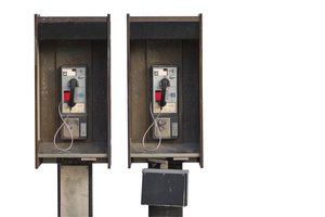 el teléfono público