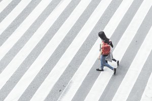 el peatón, la peatona