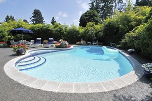la piscina