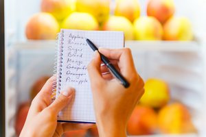 la lista de compras
