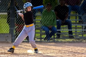 to bat