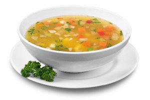la sopa de verduras