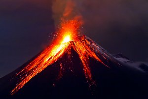 el volcán