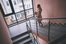 downstairs
