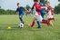play soccer