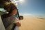 I went to the beach