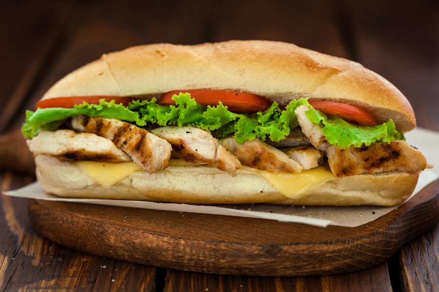 Chicken sandwich in Spanish English to Spanish Translation