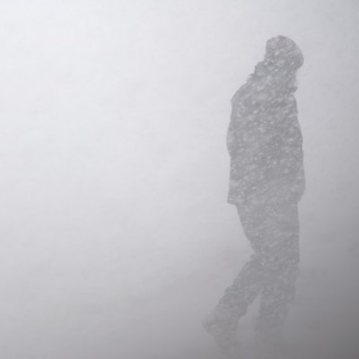 la tormenta de nieve