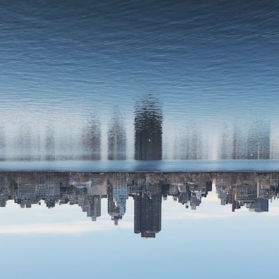 upside down
