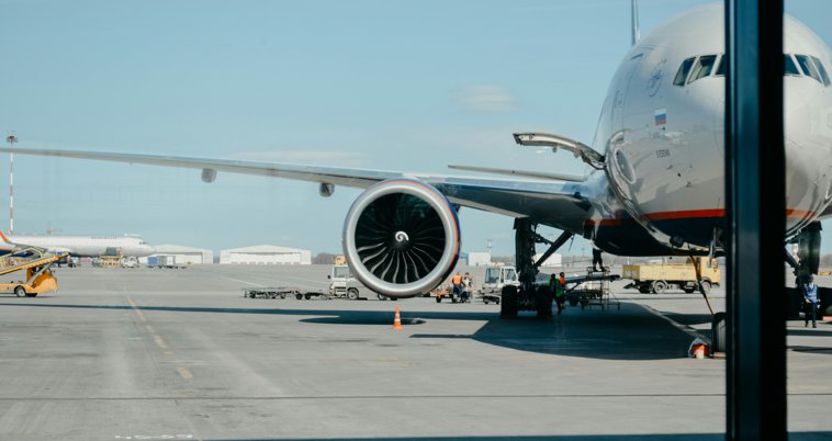 Airplane at airport