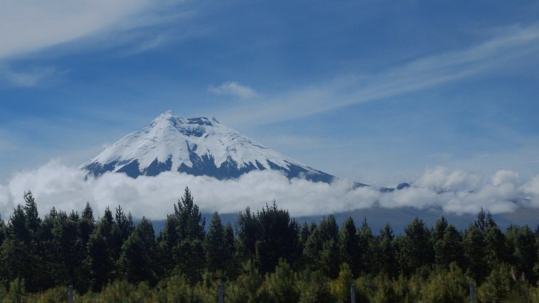 Cotopaxi Volcano in Ecuador