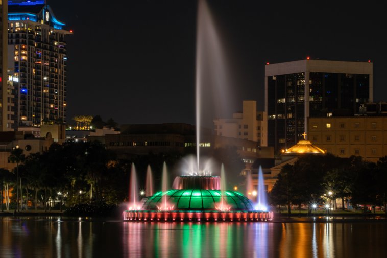 Lake Eola Park Fountain