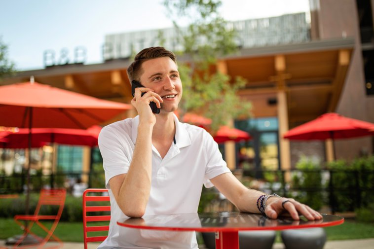 Man on the Phone