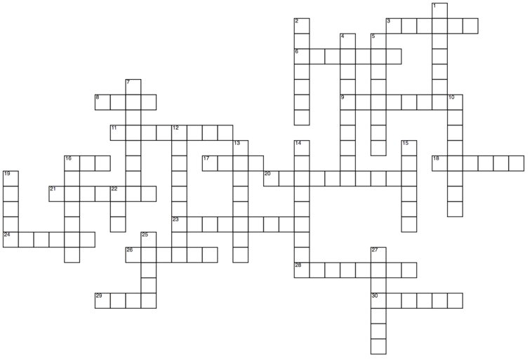 MayCrossword