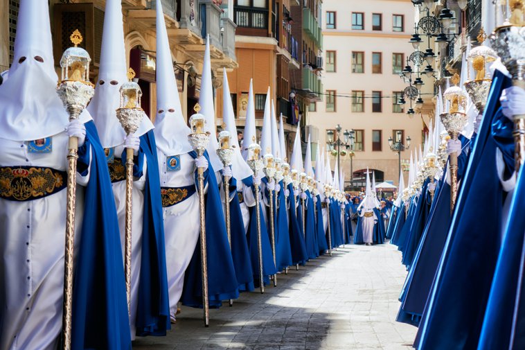 Nazarenos Holy Week Semana Santa Spain