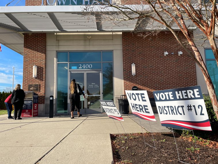 Polling Station US Elections
