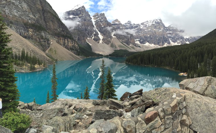 mountain lake Alberta